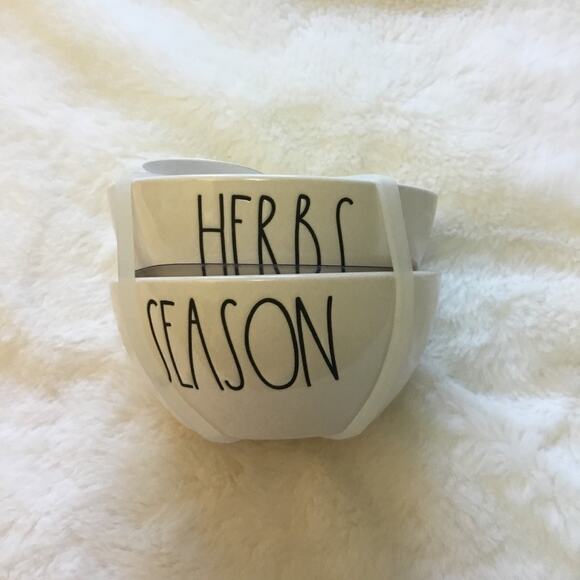 Rae Dunn Other - Rae Dunn White "HERBS" and "SEASON" Mini Bowl Set